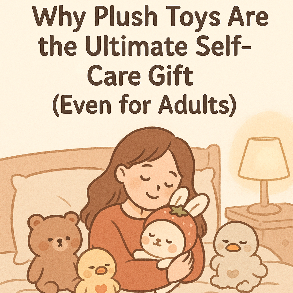 🧸 Why Plush Toys Are the Ultimate Self-Care Gift (Even for Adults)