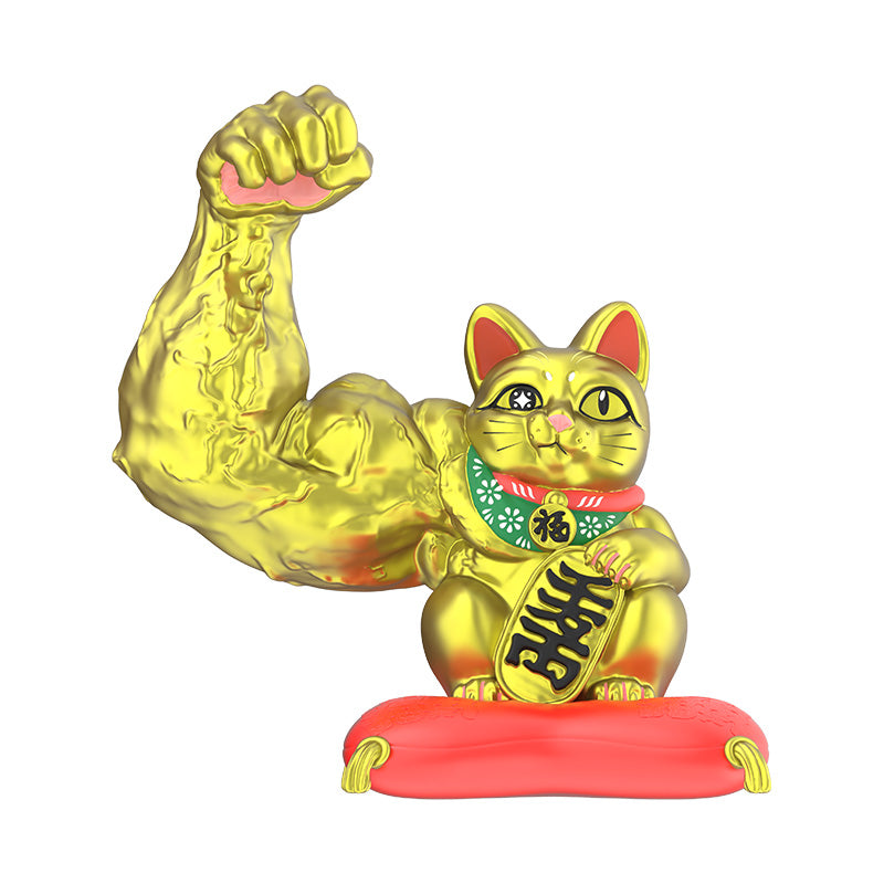 Fortune Maneki-Neko "Mighty Cat Series" Blind Box Figure - Toptoy
