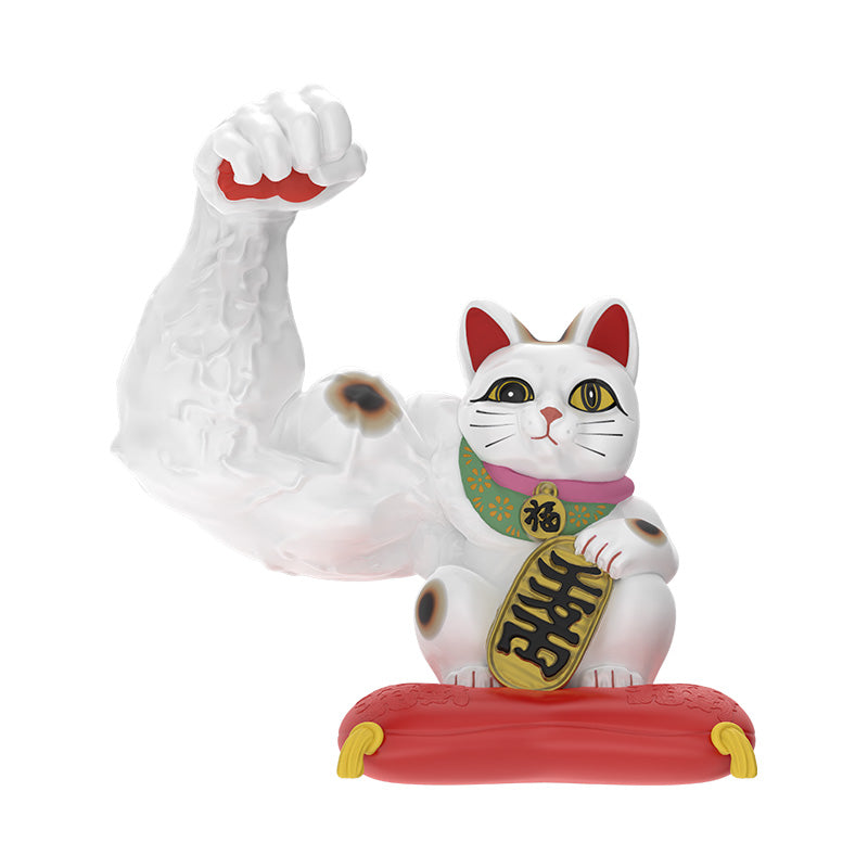 Fortune Maneki-Neko "Mighty Cat Series" Blind Box Figure - Toptoy