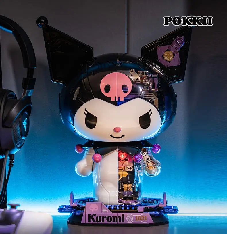 KUROMI Mechanical Building Blocks Set Big Figure 1000+pcs - POKKII