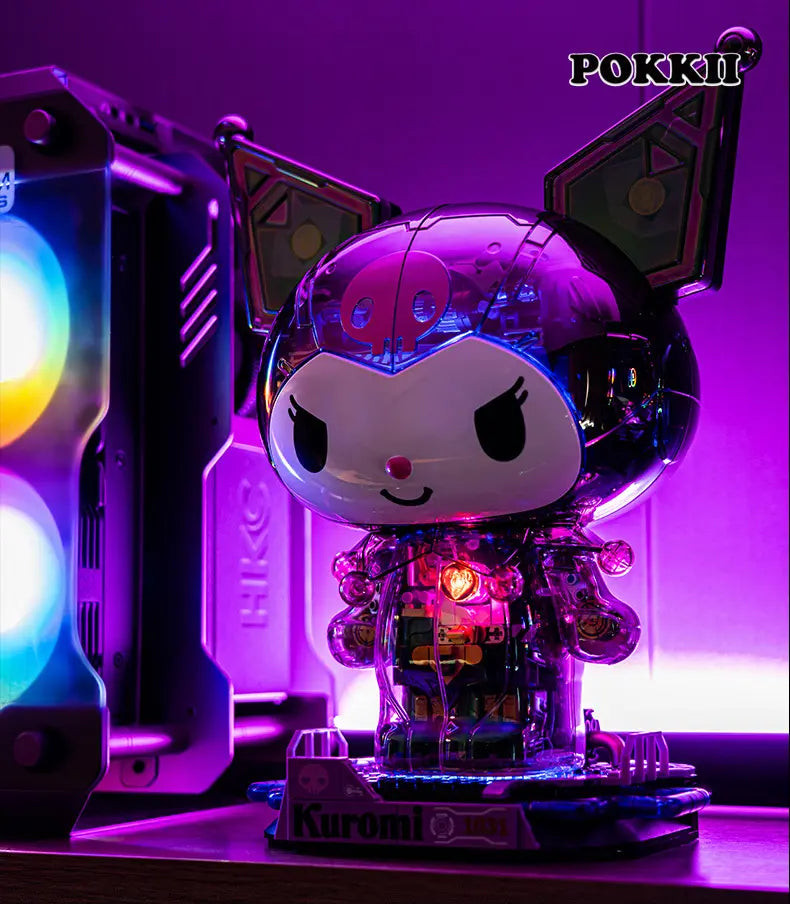 KUROMI Mechanical Building Blocks Set Big Figure 1000+pcs - POKKII