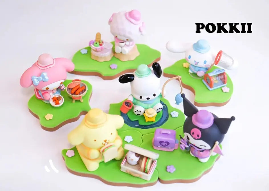 "Camping Friends" Series Blind Box Figure - POKKII