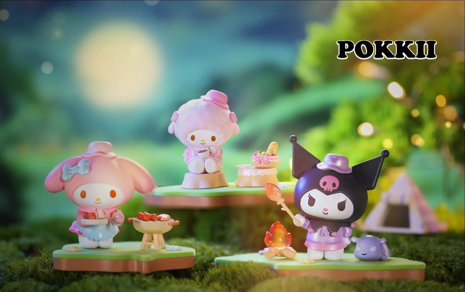 "Camping Friends" Series Blind Box Figure - POKKII