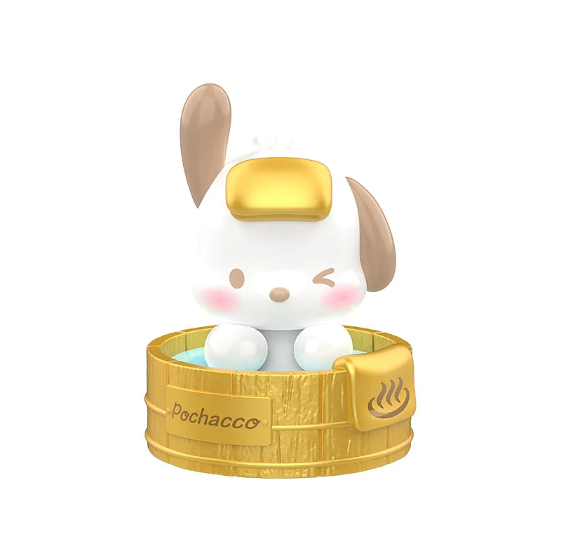 Sanrio Family "MINI Hot Spring Series" Blind Bag Moe Bits Figure - Toptoy