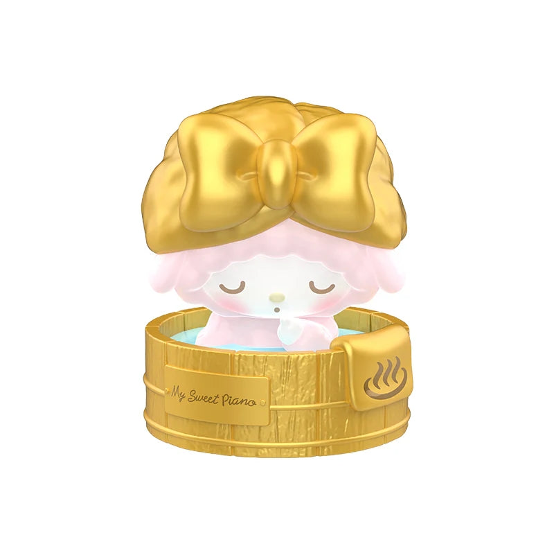 Sanrio Family "MINI Hot Spring Series" Blind Bag Moe Bits Figure - Toptoy