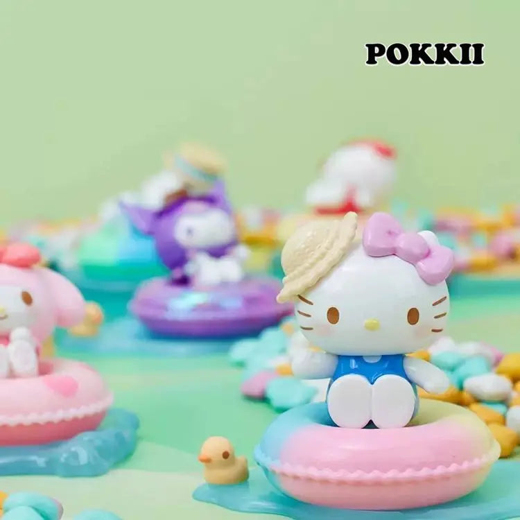 Sanrio Characters " Swimming Ring" Series Mini Beans Blind Bag - POKKII