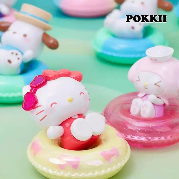 Sanrio Characters " Swimming Ring" Series Mini Beans Blind Bag - POKKII