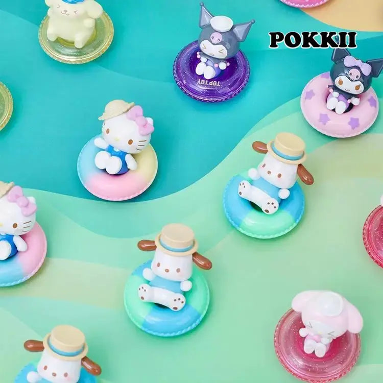 Sanrio Characters " Swimming Ring" Series Mini Beans Blind Bag - POKKII