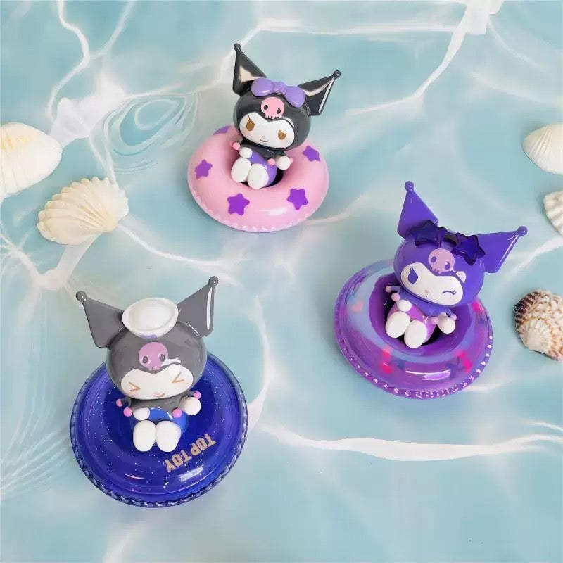 Sanrio Family "MINI Swimming Ring Series" Blind Bag Moe Bits Figure - Toptoy