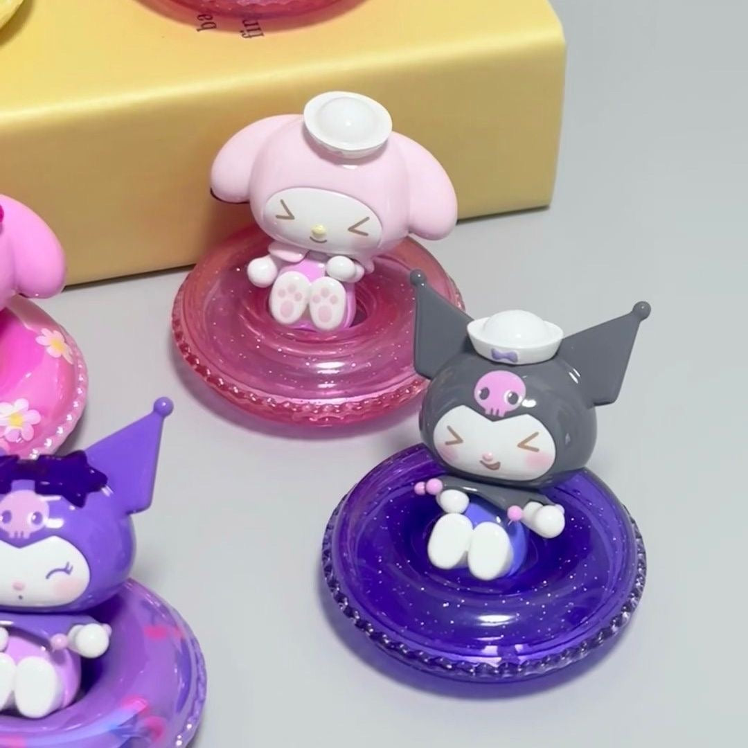 Sanrio Family "MINI Swimming Ring Series" Blind Bag Moe Bits Figure - Toptoy