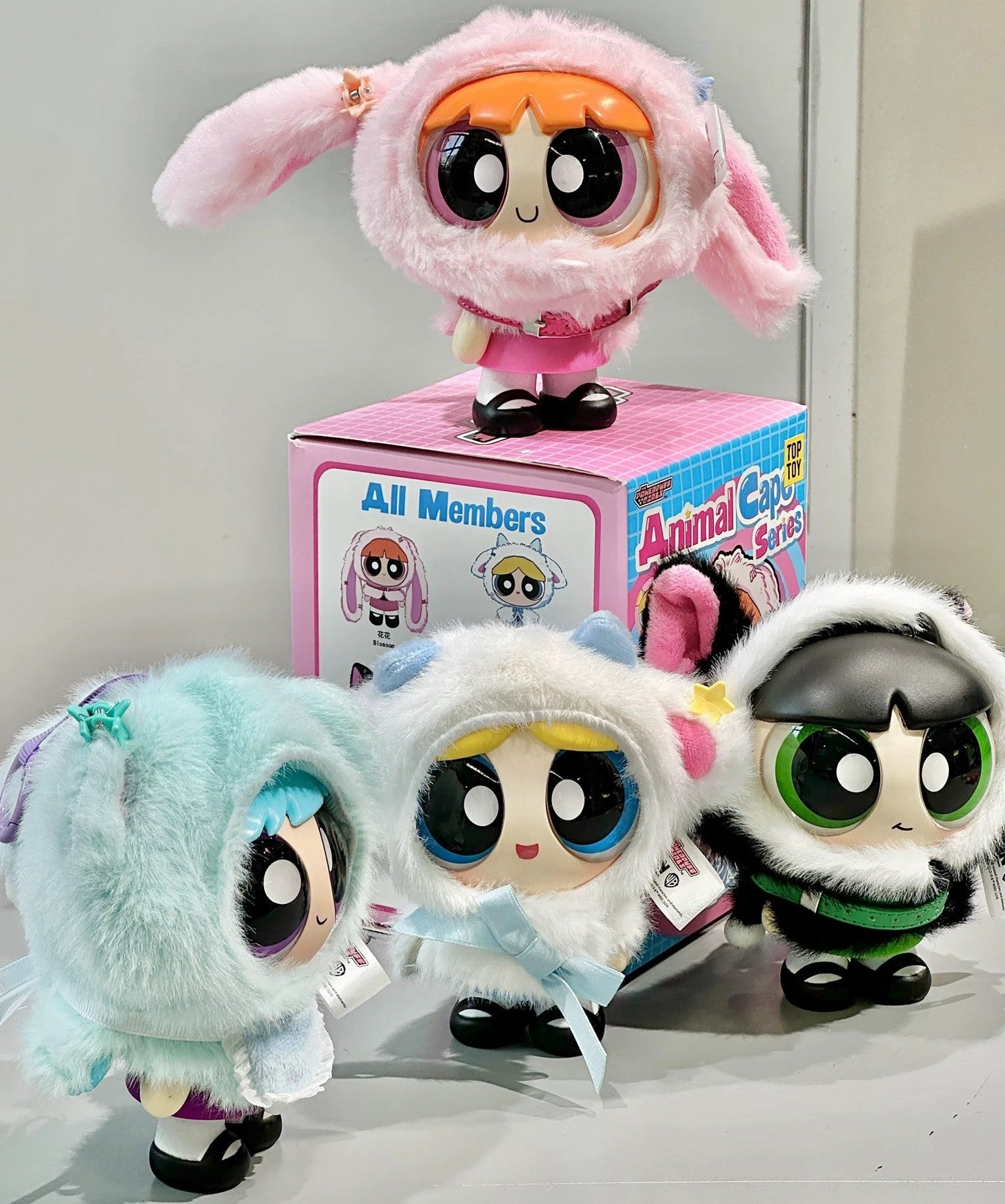 POWERPUFF GIRLS "Animal Cape" Series Blind Box Figure