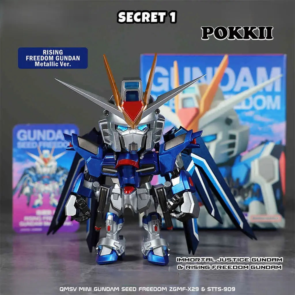 QMSV Gundam "Seed Freedom" Movie Edition Blind Box Figure - POKKII