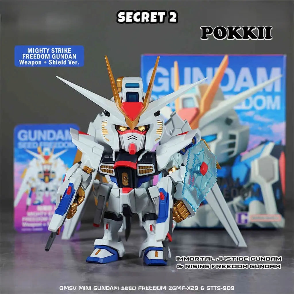 QMSV Gundam "Seed Freedom" Movie Edition Blind Box Figure - POKKII
