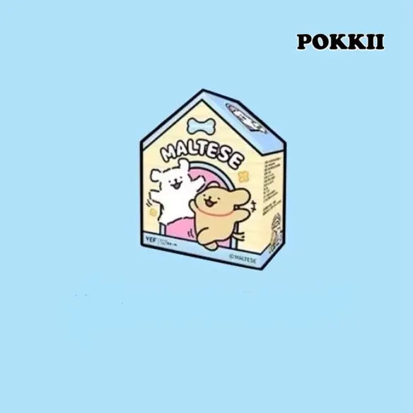 Maltese "Happy GoGo" Series Blind Box Plush - POKKII