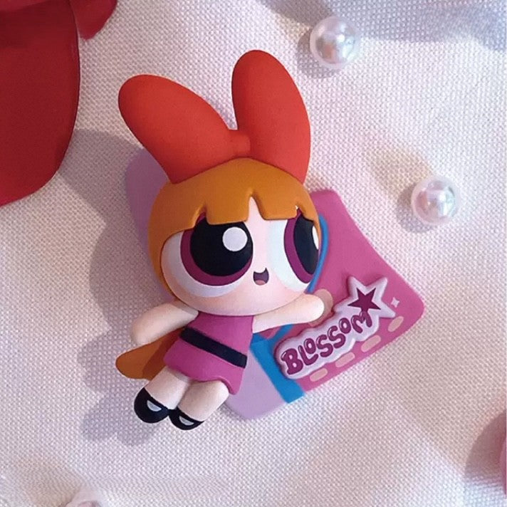POWERPUFF GIRLS Combinable Fridge Magnets Blind Box