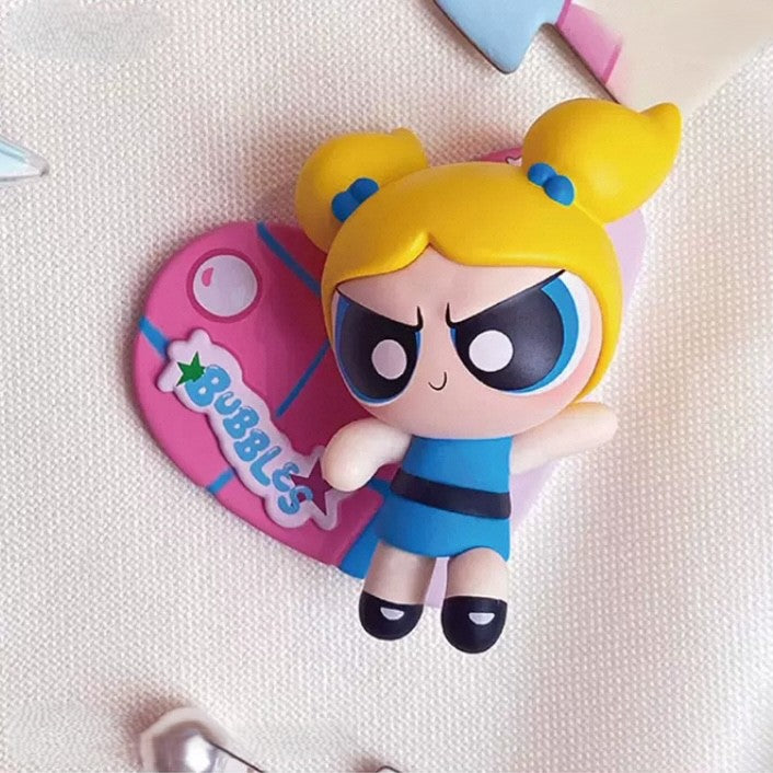 POWERPUFF GIRLS Combinable Fridge Magnets Blind Box