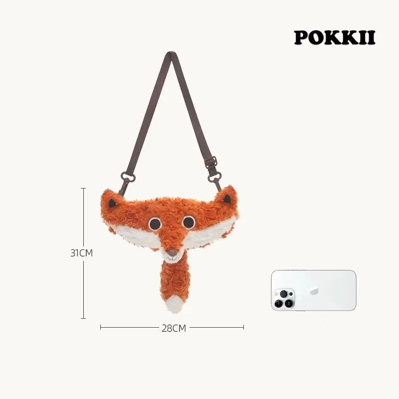 Cute Animal Plush Mini Plush Bag Collections - POKKII