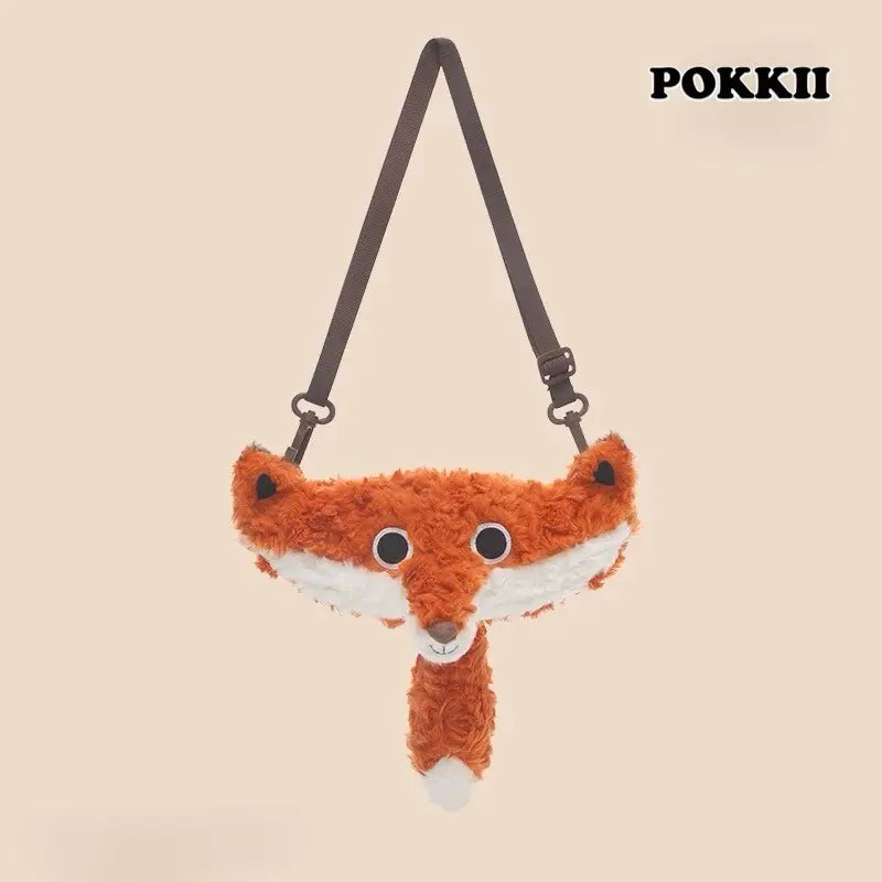 Cute Animal Plush Mini Plush Bag Collections - POKKII