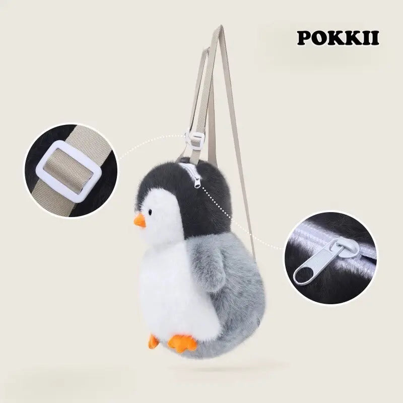 Cute Animal Plush Mini Plush Bag Collections - POKKII