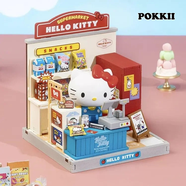 "Shopkeeper" Series DIY Cottage Building Blocks - POKKII