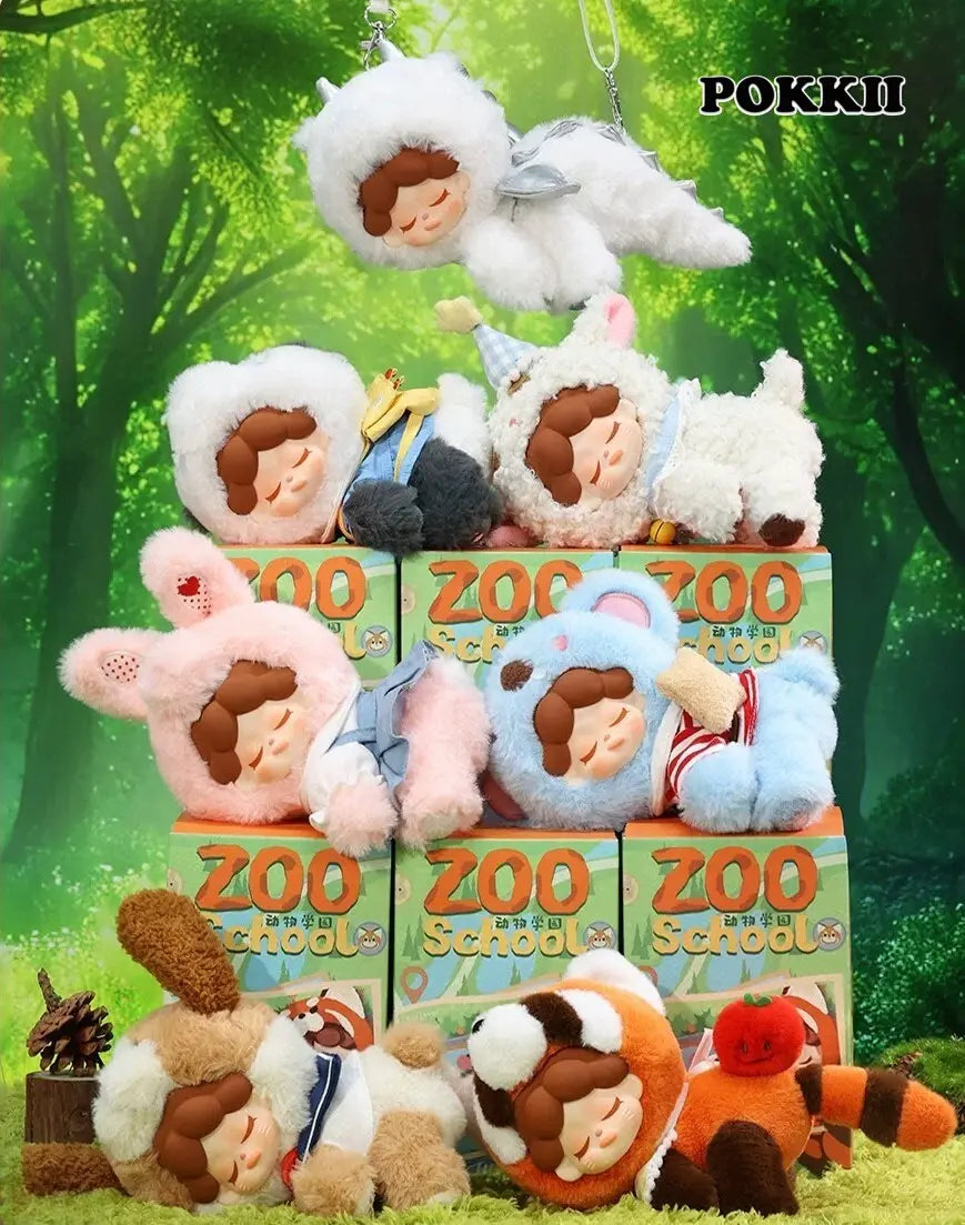 DODOWendy "Zoo School" Series Blind Box Vinyl Plush - POKKII