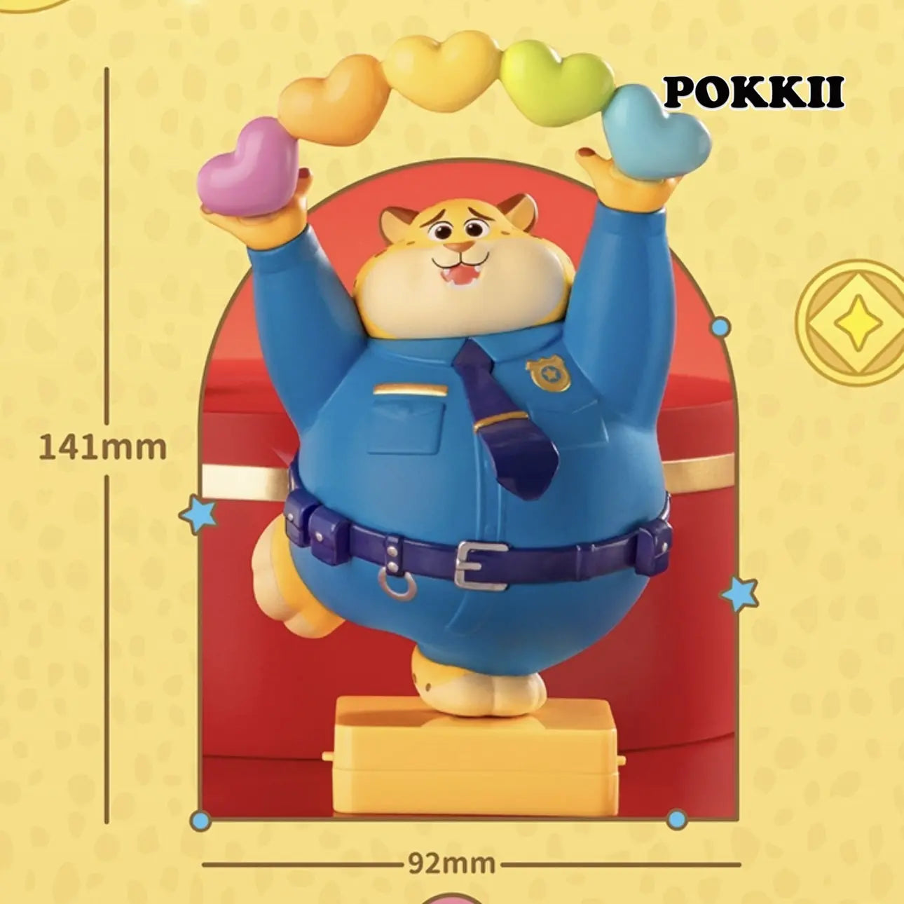 ZOOTOPIA "Clawhauser's Leopard Luck" Series Blind Box Figure