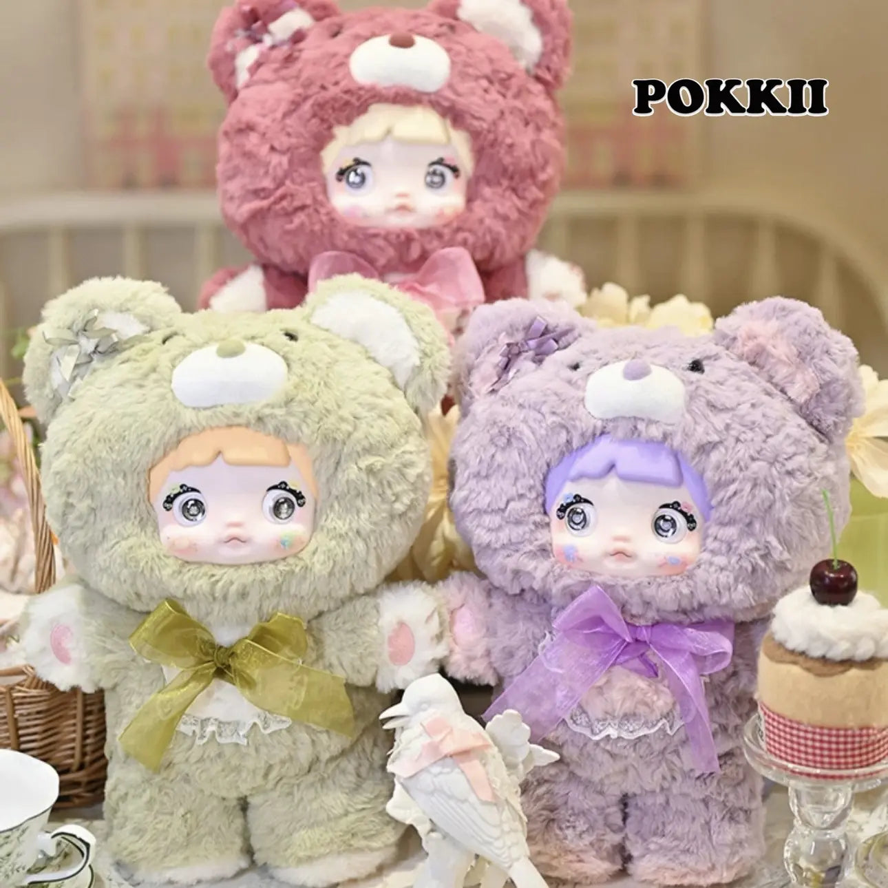 NOMMI "Good Night Bear" Series 400% Plush Blind Box 35CM - POKKII