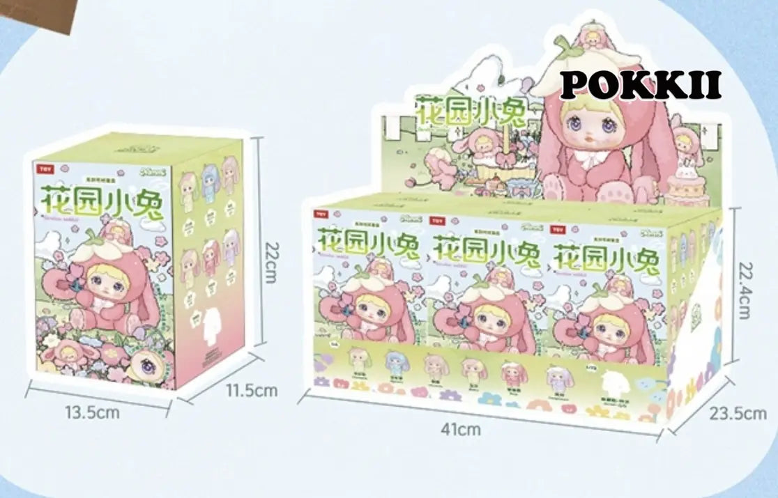 NOMMI V2 "Garden Rabbit" Series Plush Blind Box - POKKII