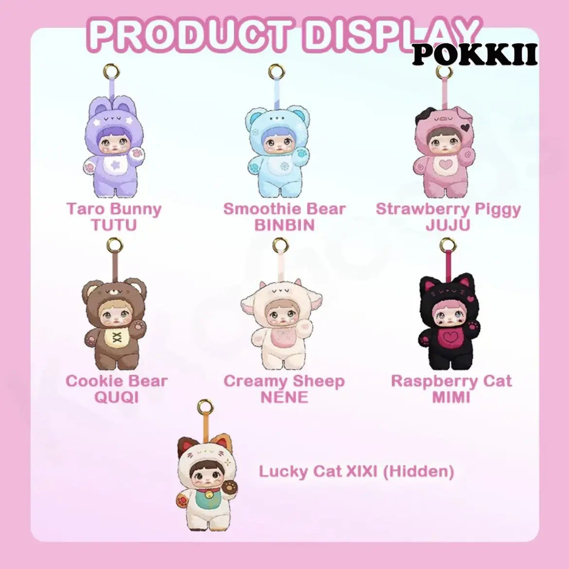 NOMMI V1 "Loveliness Never Ends" Series Plush Blind Box