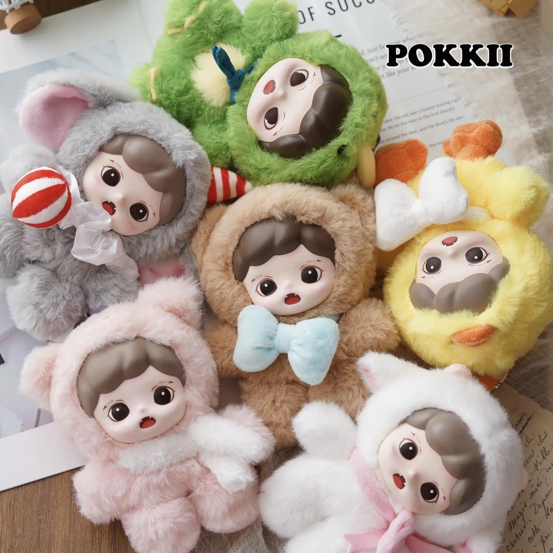 Zoraa "Fluffy Cabin" Series Blind Box Plush - POKKII