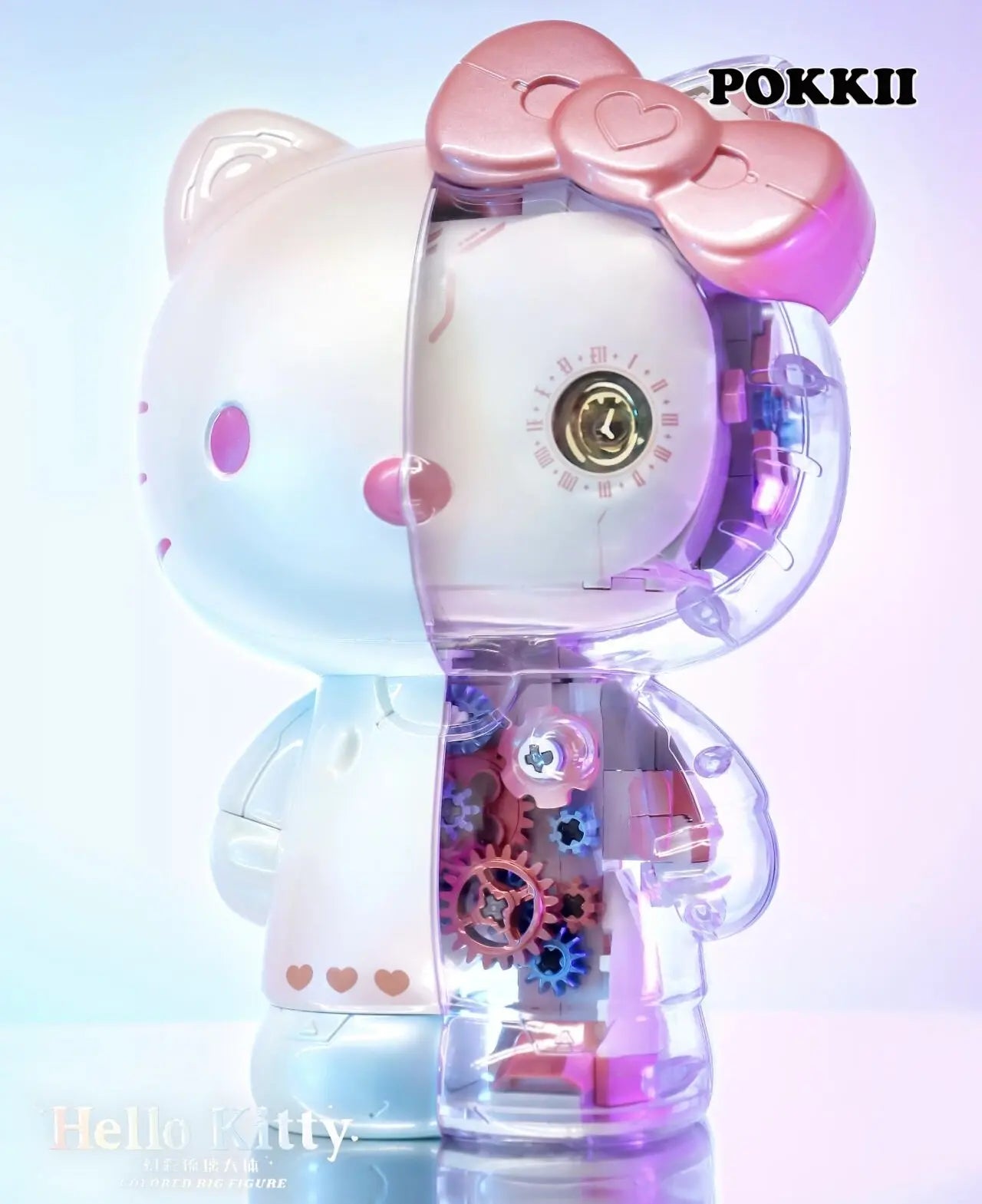 HELLO KITTY Colored Building Blocks Set Big Figure 400pcs - POKKII