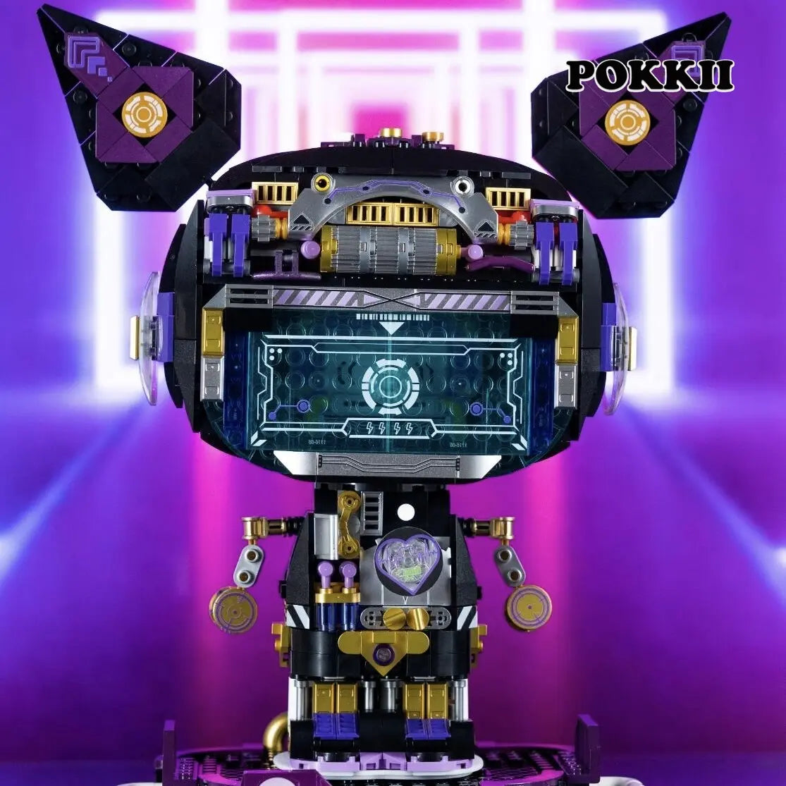KUROMI Mechanical Building Blocks Set Big Figure 1000+pcs - POKKII