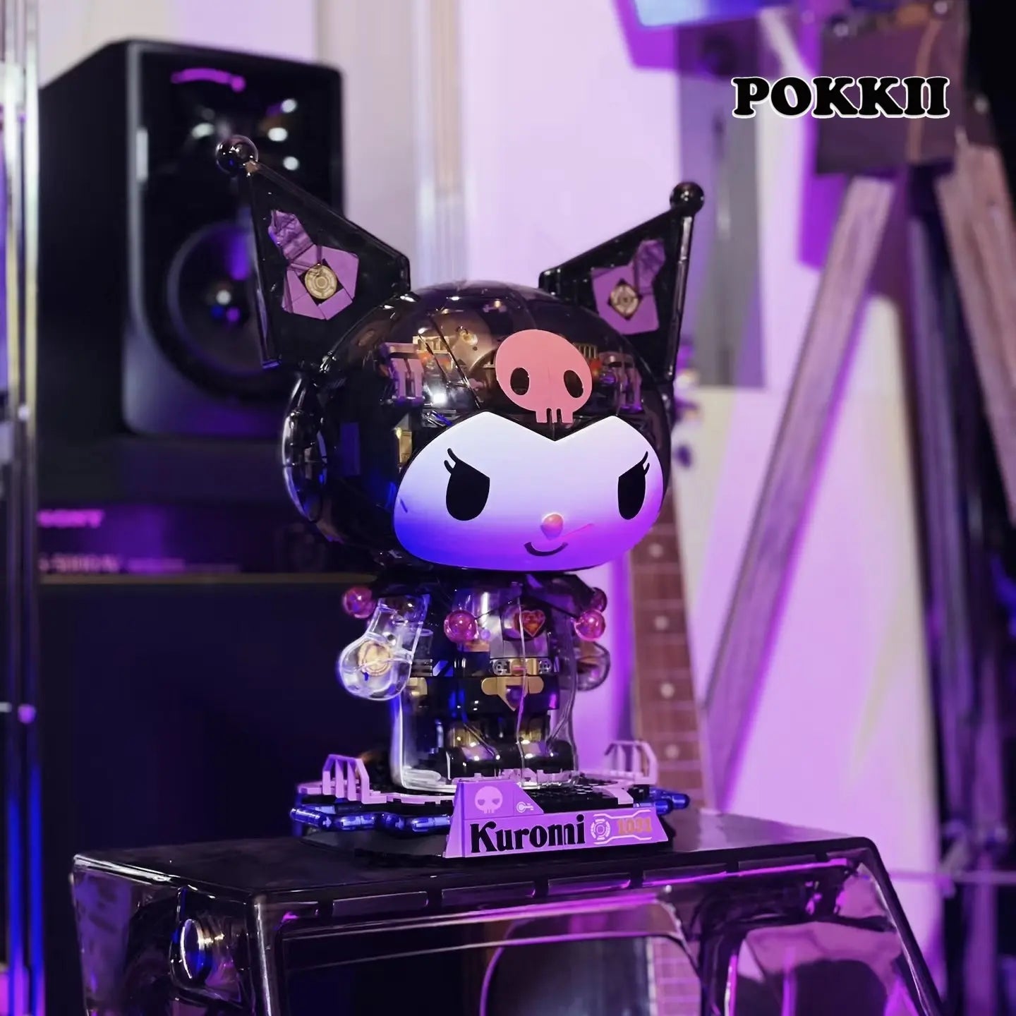 KUROMI Mechanical Building Blocks Set Big Figure 1000+pcs - POKKII