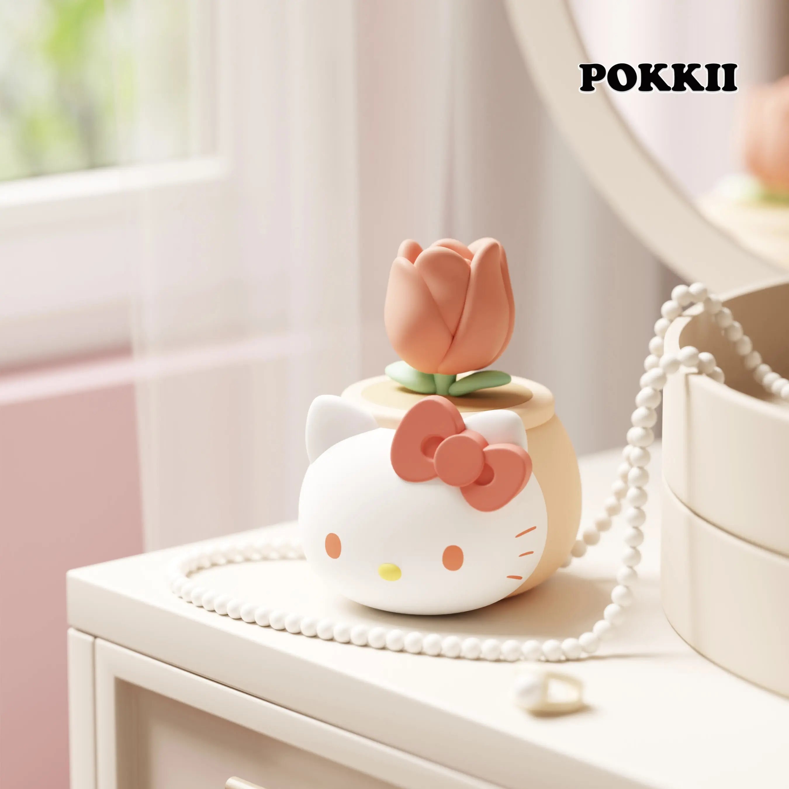 Sanrio Characters "Potted" Series Ornaments Figures - POKKII
