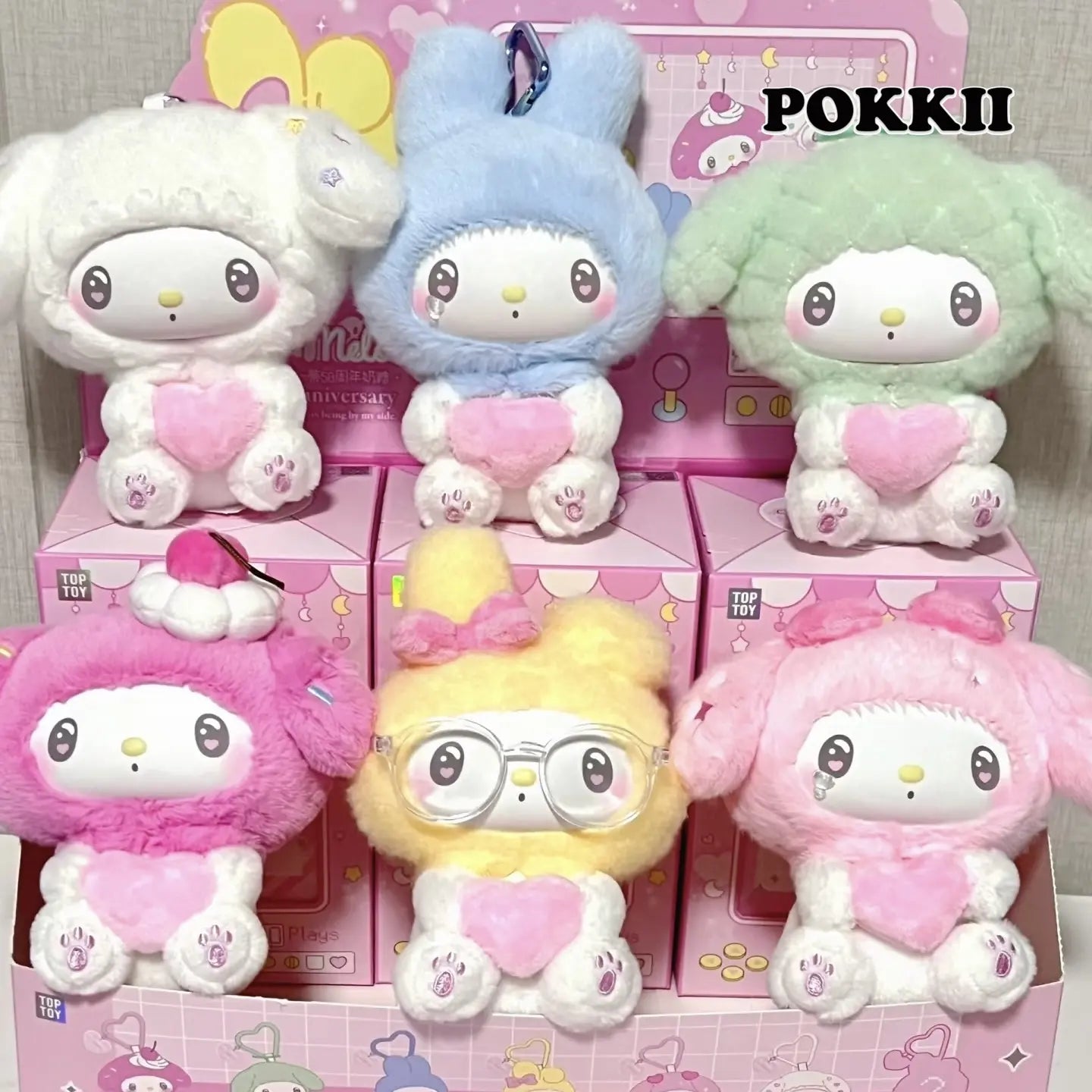 My Melody "50th Anniversary" Series Blind Box Plush - POKKII