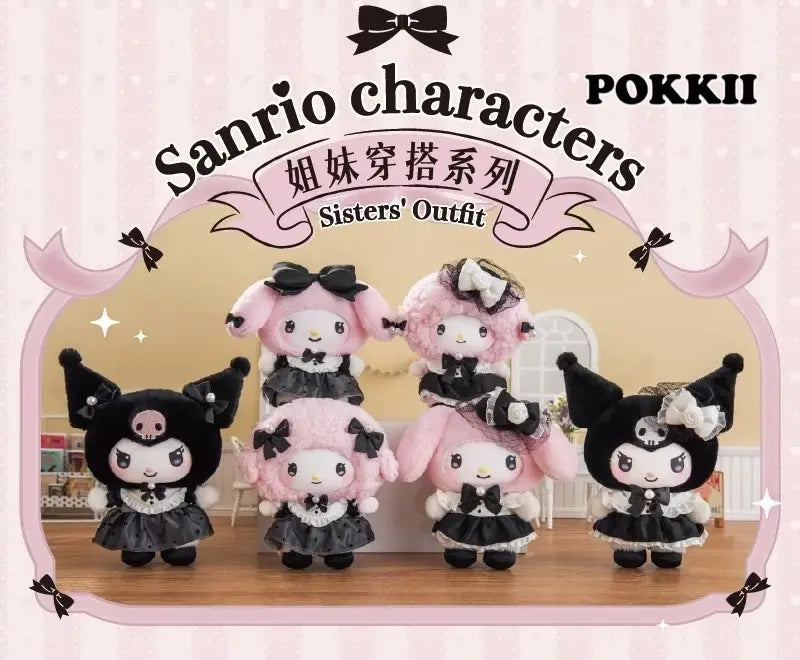 Sanrio Characters "Sisters' Outfit" Series Plush Blind Box - POKKII