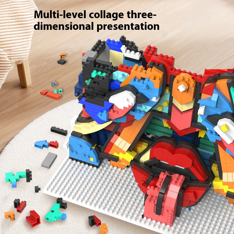 Pop Luminescence: The Lambent Light 3D Pixel Art Building Set 3188pcs - POKKII