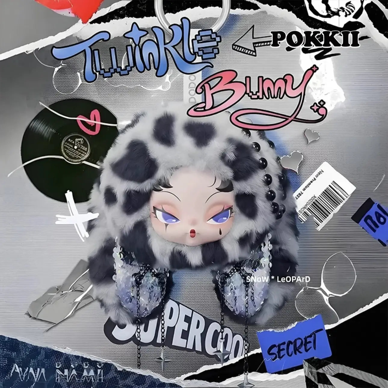 DODONAMI "Twinkle Bunny" Series - Plush Pendent Blind Box