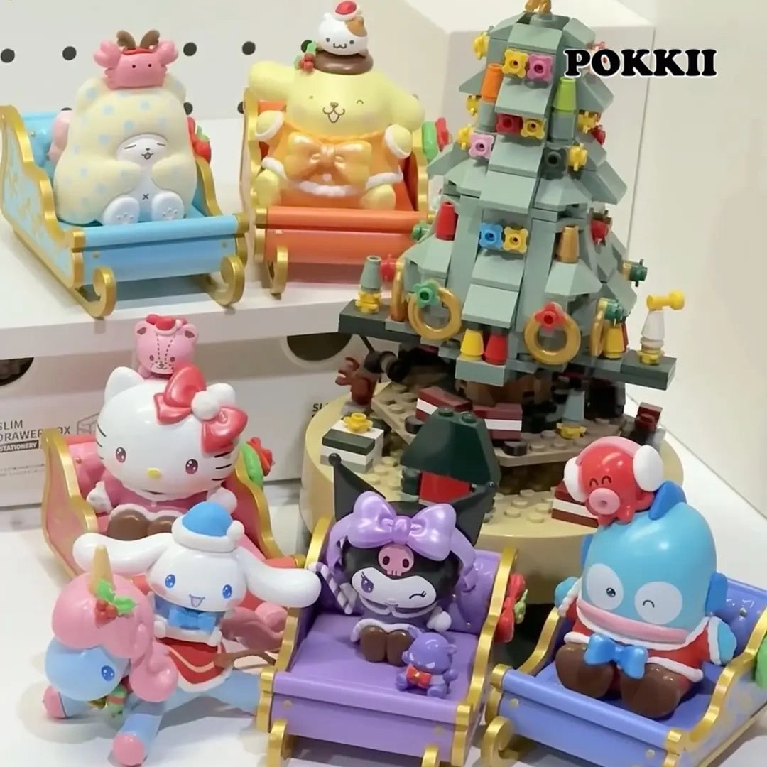 "Winter Sledding Team" Series Blind Box Figure - POKKII