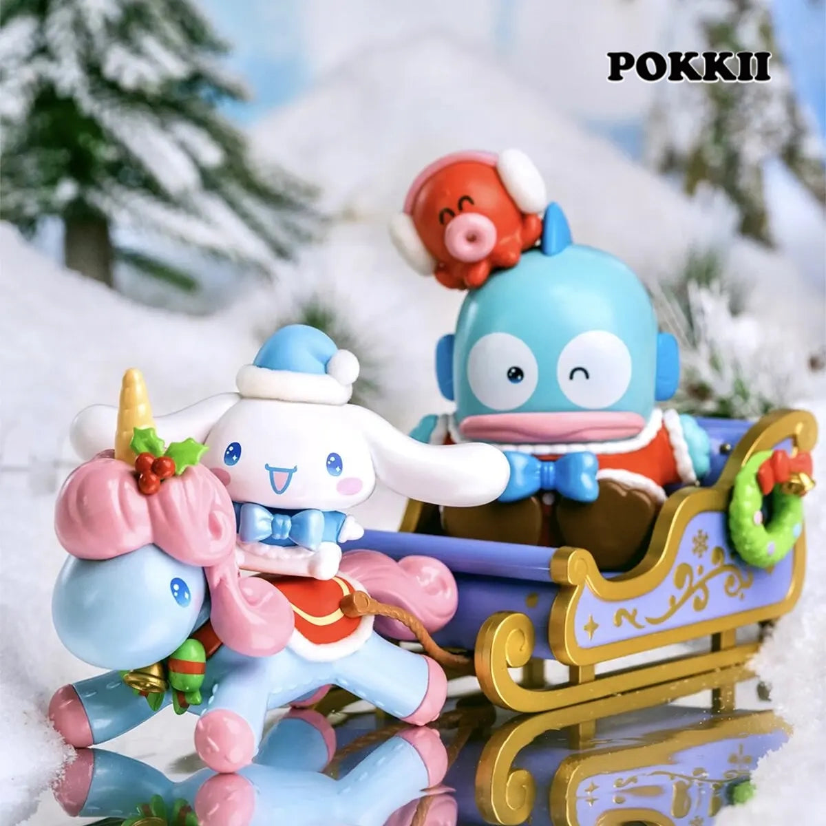"Winter Sledding Team" Series Blind Box Figure - POKKII