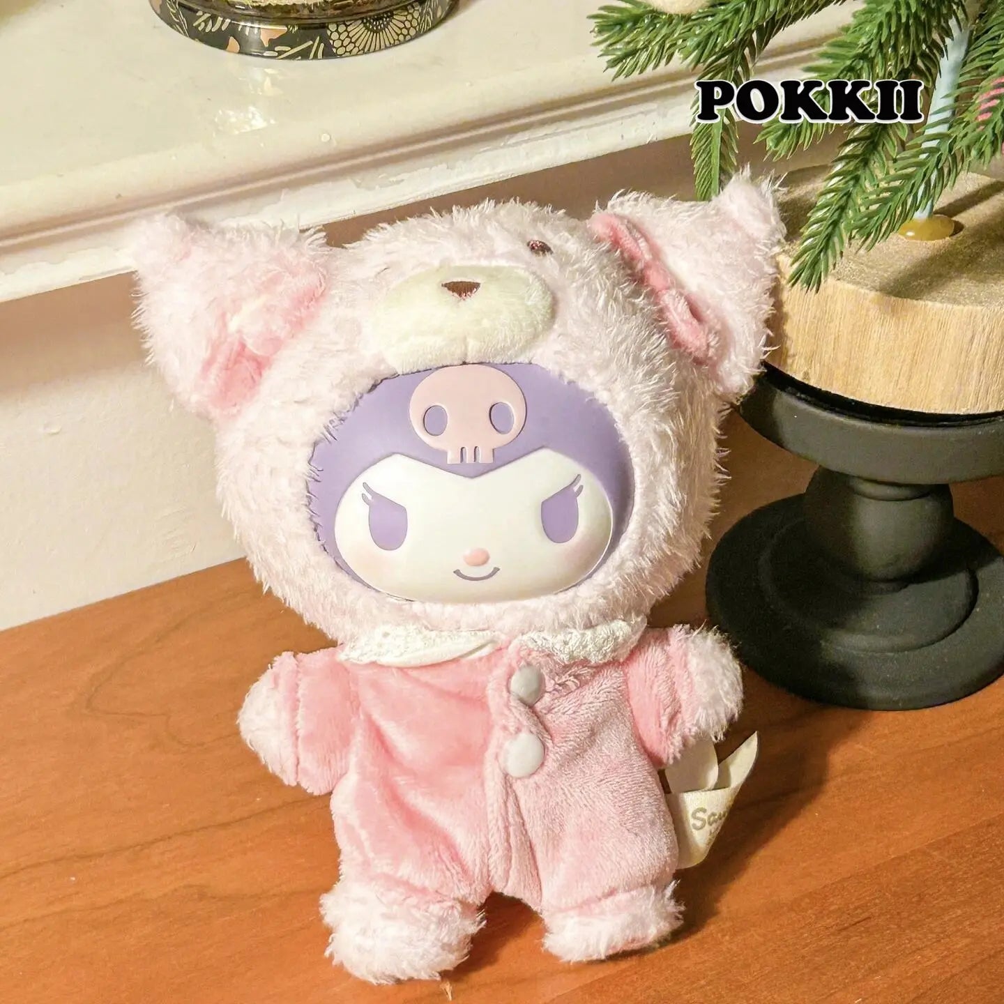 KUROMI Peach Berry Theme Vinyl Plush Doll