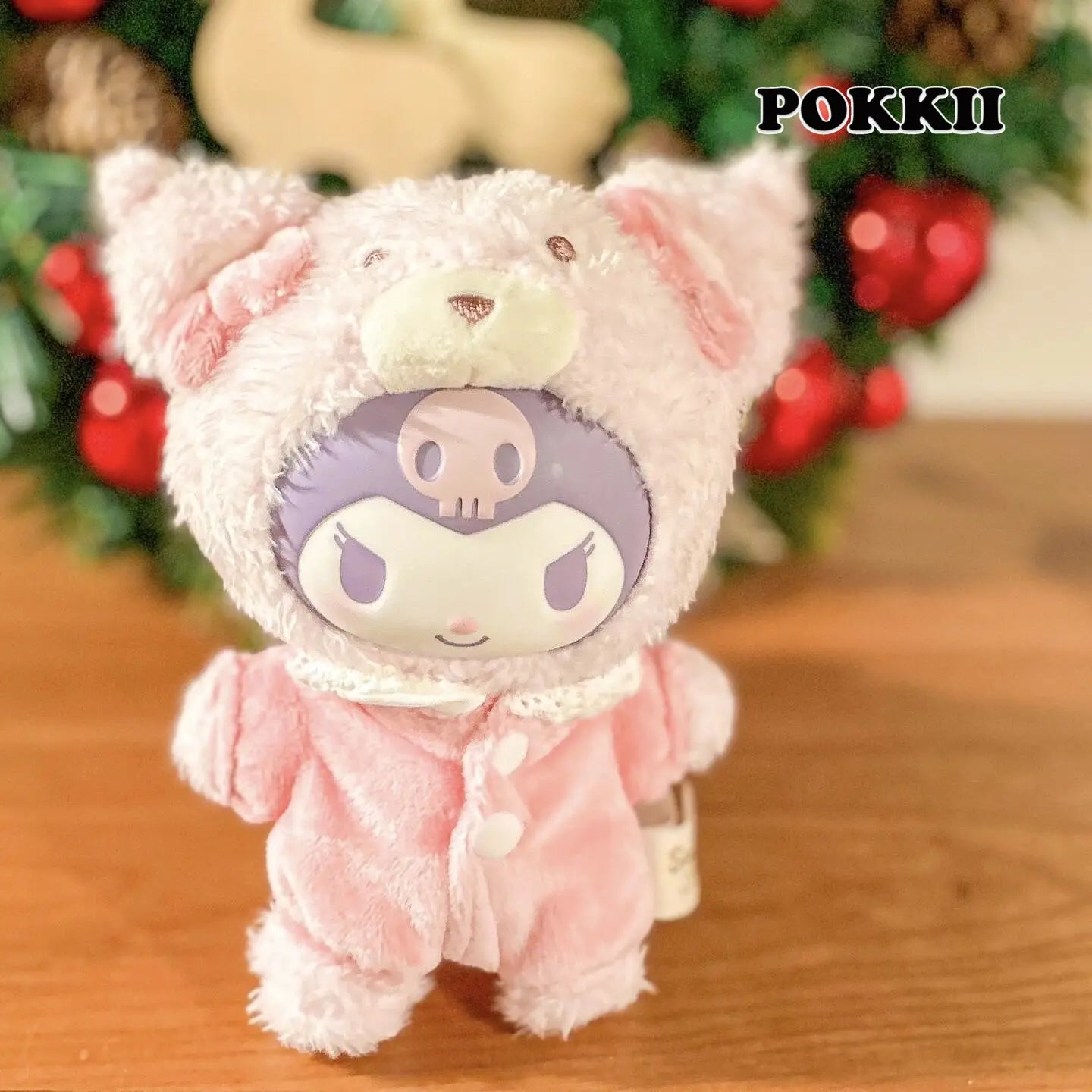 KUROMI Peach Berry Theme Vinyl Plush Doll