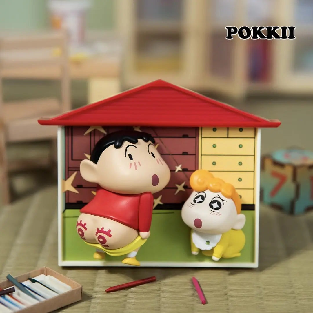 Crayon Shin-Chan "Nohara Family" Series Blind Box Fridge magnet - POKKII