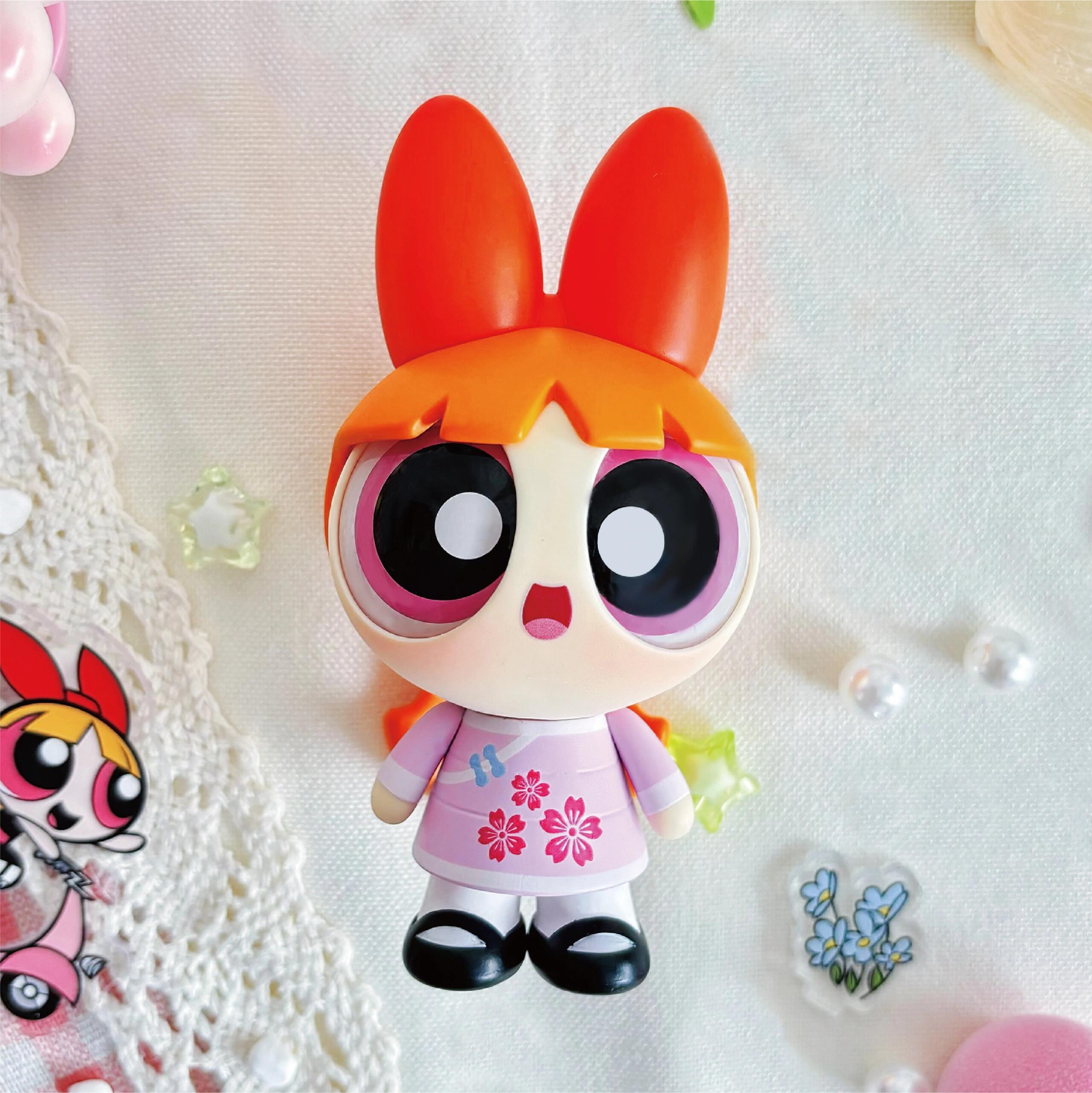 POWERPUFF GIRLS Spring Overtrue Series Figures Hanger Card Pack