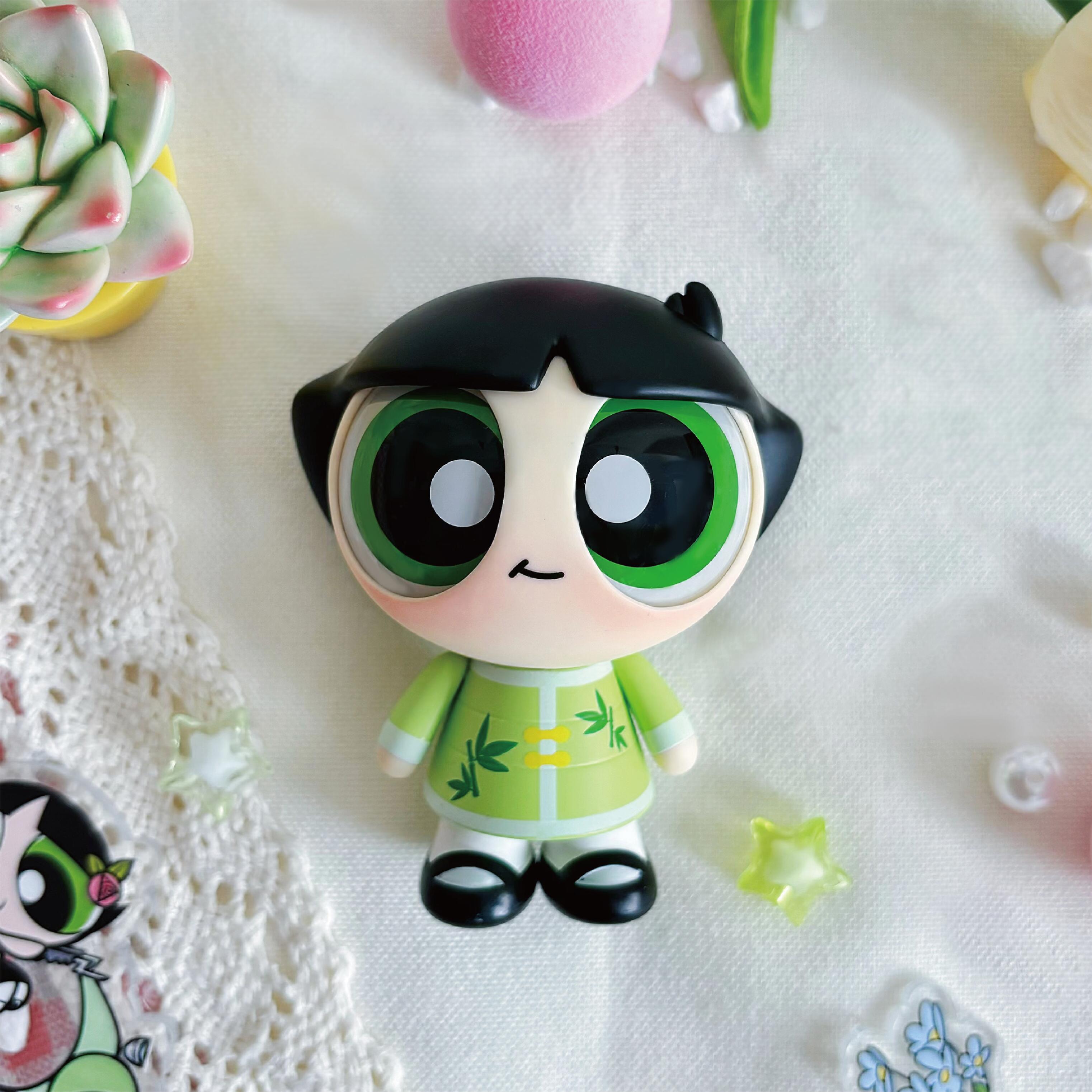 POWERPUFF GIRLS Spring Overtrue Series Figures Hanger Card Pack