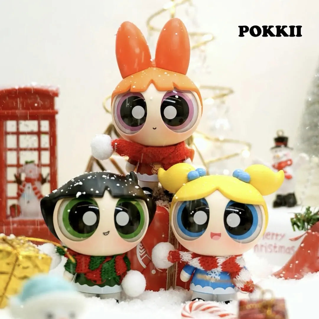 POWERPUFF GIRLS "Wonderful Winter Night" Series Hanger Card Pack - POKKII