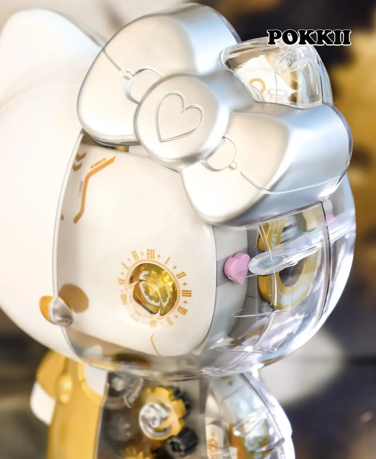 Hello Kitty "Platinum Mechanical" Building Kit Big Figure 400Pcs - POKKII