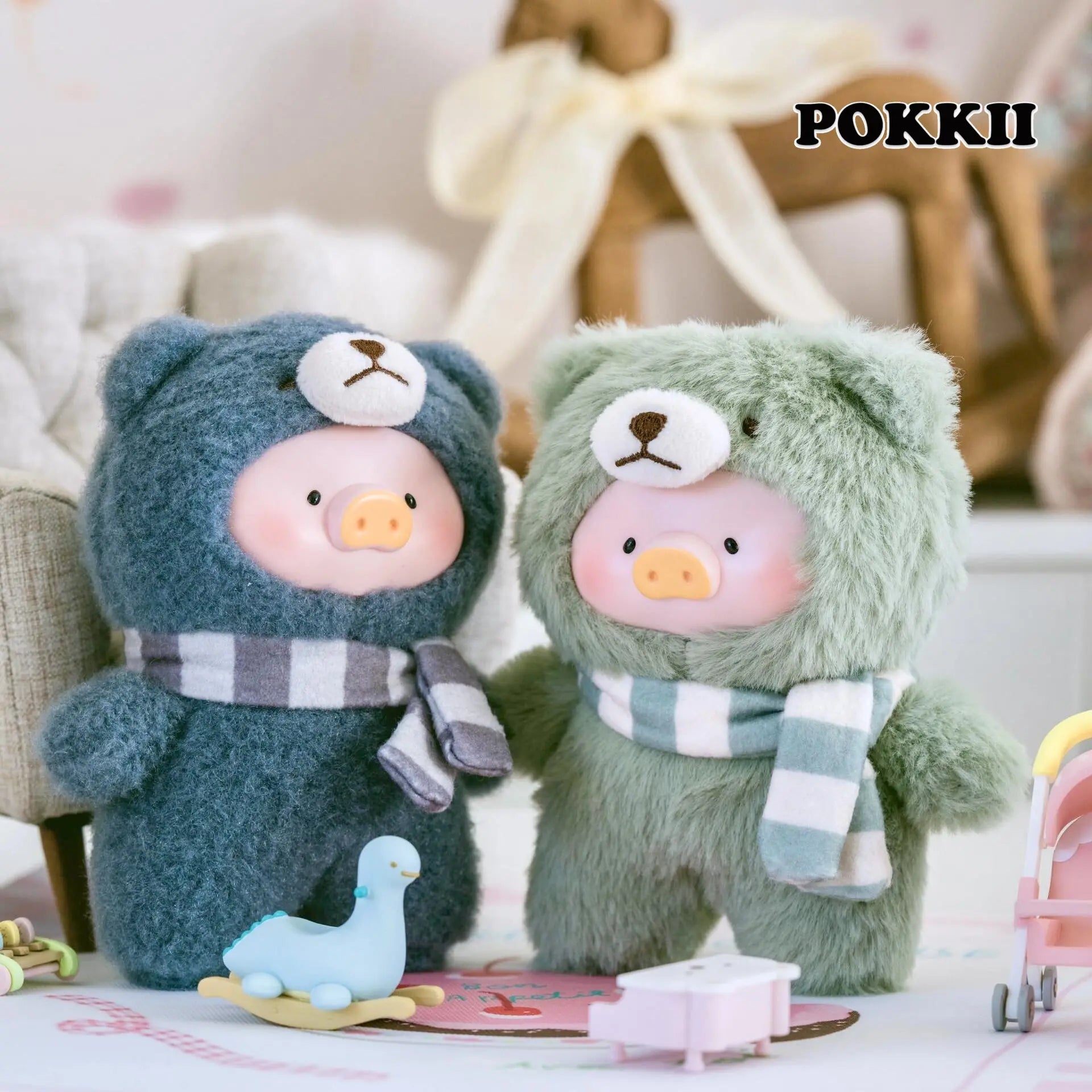 LULU THE PIGGY "Joyful Time" Series Blind Box Vinyl Plush - POKKII
