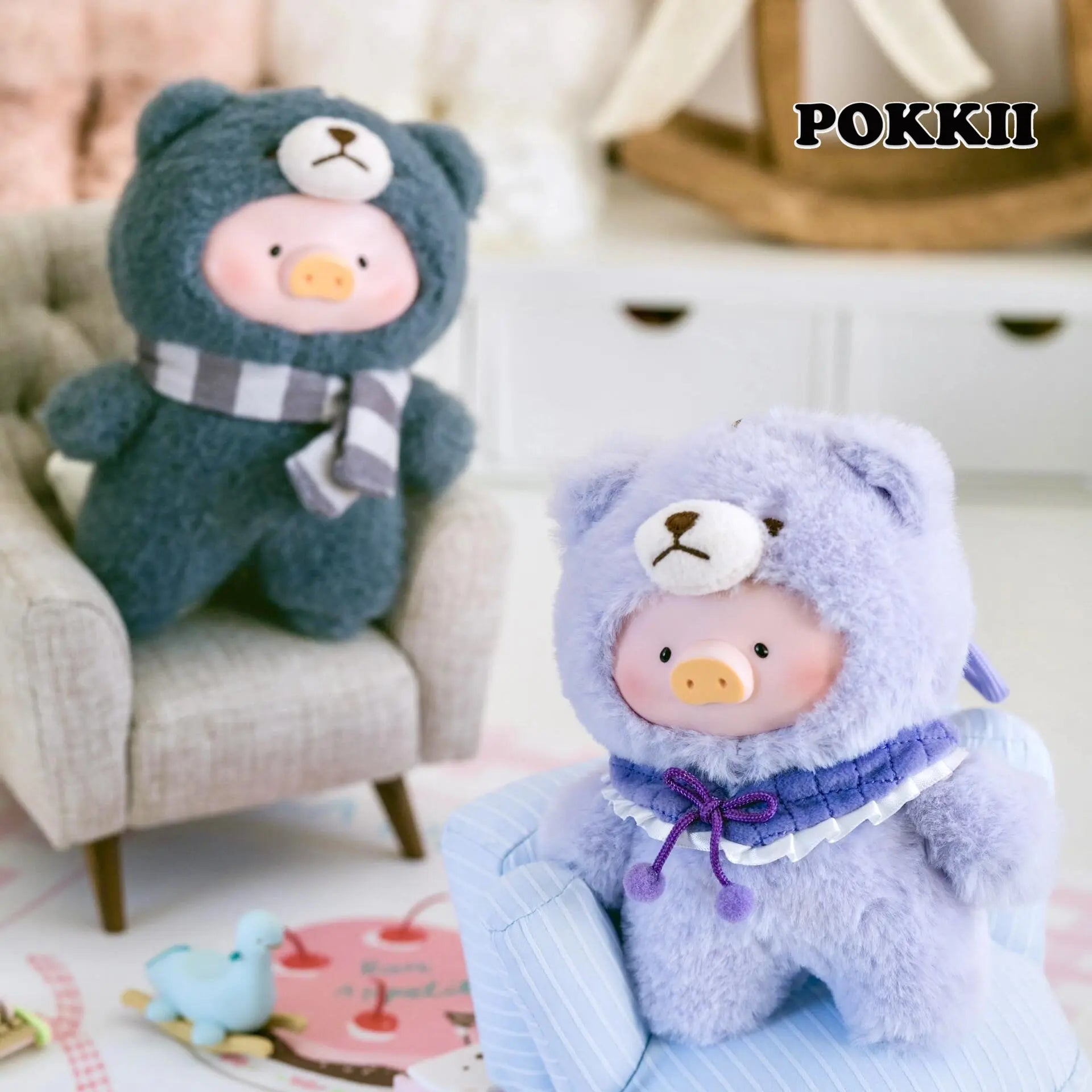 LULU THE PIGGY "Joyful Time" Series Blind Box Vinyl Plush - POKKII