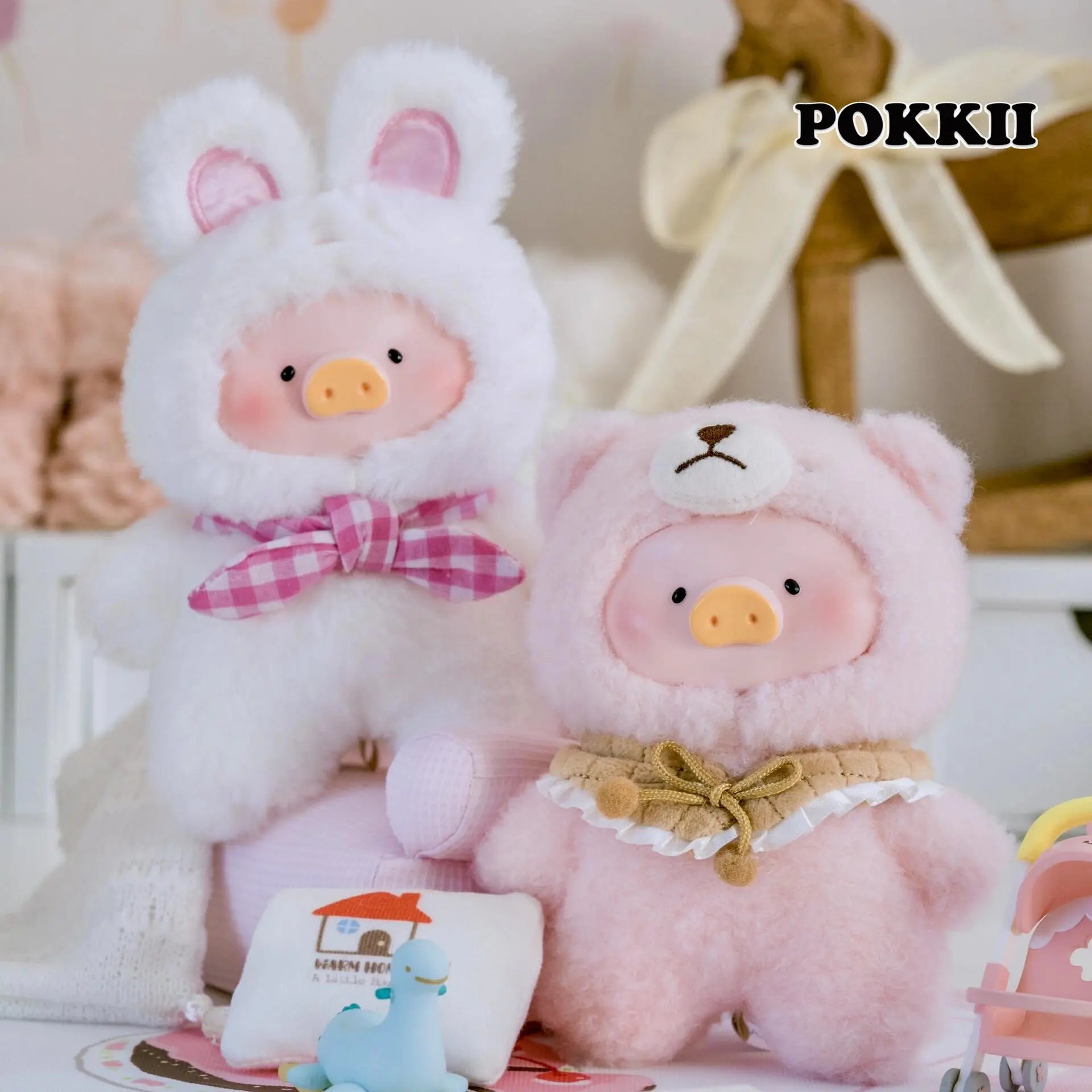 LULU THE PIGGY "Joyful Time" Series Blind Box Vinyl Plush - POKKII